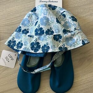 Tommy Bahama Kids Swim hat & shoes
